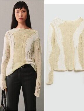 MANGO Openwork Top